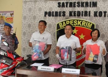 Polres Kediri Kota Ringkus Komplotan Pengroyok Remaja Semen Kediri, Salah Satu Korban Luka