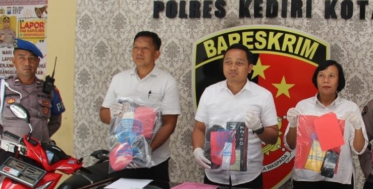 Polres Kediri Kota Ringkus Komplotan Pengroyok Remaja Semen Kediri, Salah Satu Korban Luka