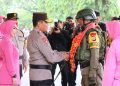 Polda Sulsel Gelar Upacara kenaikan Pangkat 1,551 Personel Dan Penyambutan Personil Brimob BKO Papua