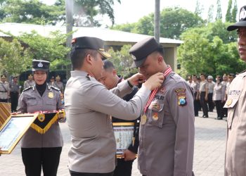 15 Anggota Polres Nganjuk Terima Penghargaan dari Kapolres, Ini  Prestasinya
