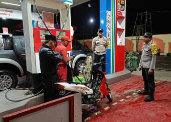 Jaga Kamtibmas di Ngawi, Polsek Widodaren Laksanakan Patroli Dialogis