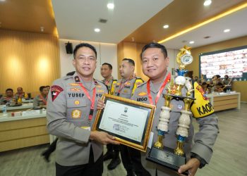 Polres Ngawi Raih Juara 1 Lomba Pos Ops Lilin Semeru 2023