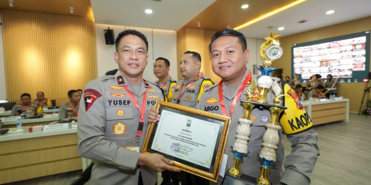 Polres Ngawi Raih Juara 1 Lomba Pos Ops Lilin Semeru 2023