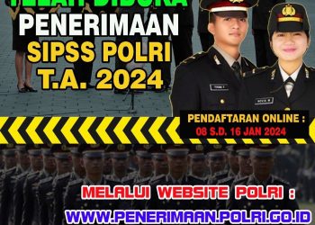 Polda Sulsel Buka Seleksi SIPSS TA. 2024, Begini Cara Daftarnya