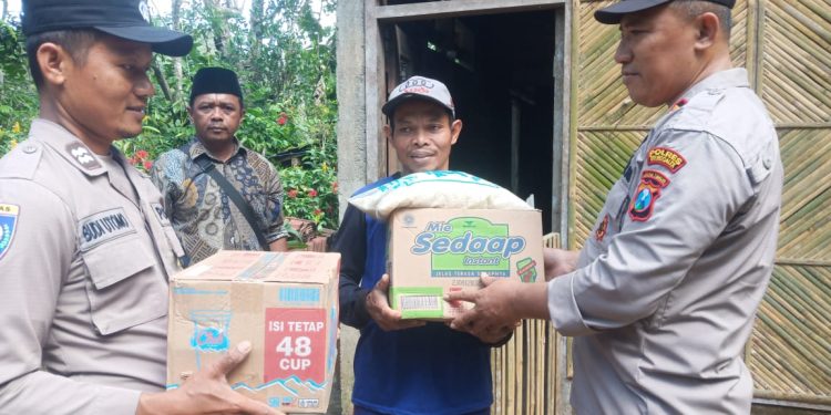 Kapolsek Bendungan Peduli Warganya.