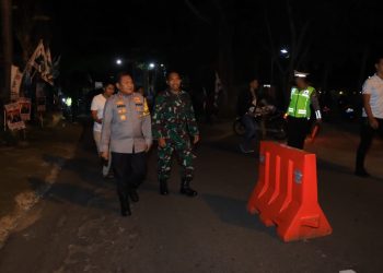 Kompaknya TNI-Polri Ngawi, Jaga Kamtibmas di Ngrambe