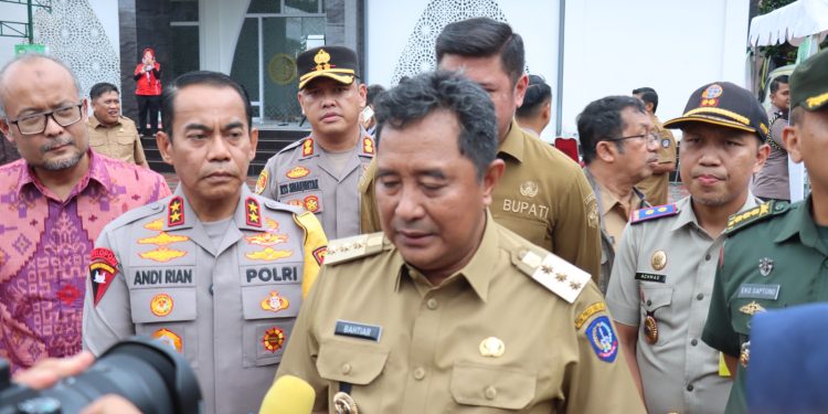 Kapolres Gowa Dampingi Kunjungan Kerja Pj. Gubernur Sulsel Bersama Kapolda Sulsel di Kabupaten Gowa