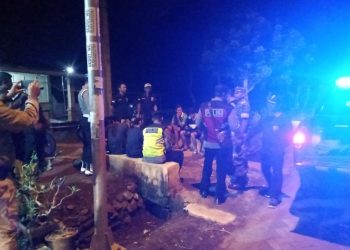 Patroli gabungan Polisi dan TNI, Cegah Gesekan Perguruan Silat di Ngawi