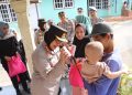 Kabid Humas Polda Jabar : Kapolresta  Berikan Bantuan kepada Anak Asuh Stunting