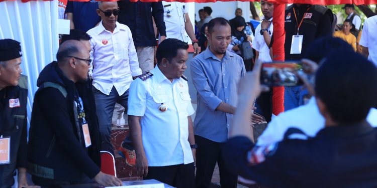 Jelang Pemilu 2024 , Pj Bupati  Junaedi Bakri  Bertekad  Antar Jeneponto Raih Predikat Zona Hijau