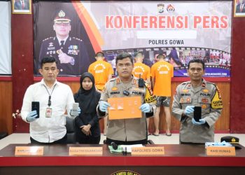 Patungan Beli Sabu, 3 Orang Pemuda di Gowa Dicokok Polisi