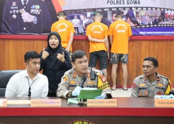 Pesan Dimedsos dan Jual Kembali, Seorang Pria di Gowa Kuasai Sabu 200 Gram Diamankan Petugas