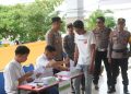 Kapolres Wajo Turun Memantau Pemilu di Wajo