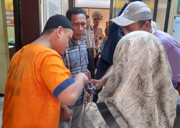 Polres Ngawi Beri Kesempatan Tahanan Gunakan Hak Pilihnya pada Pemilu 2024