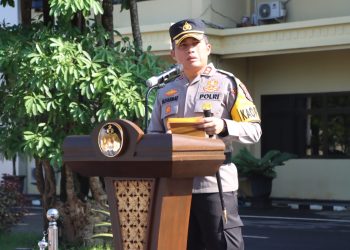 Kapolres Nganjuk Meminta Anggotanya untuk Tidak Terlena dengan Situasi yang Terlihat Aman Pasca Pemilu 2024