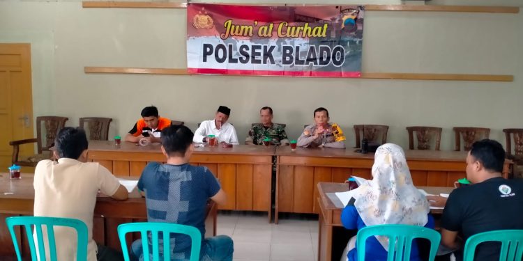 Polsek Blado Tegaskan Komitmen dalam Menjaga Keamanan Pasca Pemilu