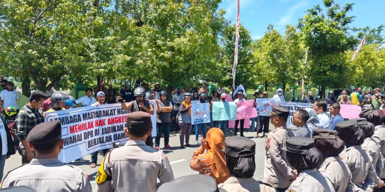 Aliansi Masyarakat Ngawi Kutuk Pihak yang Tidak Hargai Kinerja KPU dalam Pemilu 2024