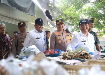 Kapolres Madiun Bersama Forkopimda Lakukan Pemantauan Ketersediaan Bahan Pokok