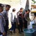*Polres Tana Toraja Bekerjasama Dengan PDAM dan BPBD Salurkan Air Bersih Kepada Korban Bencana Banjir*