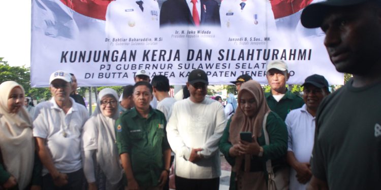 PJ GUBERNUR SULAWESI SELATAN KUNKER DI KABUPATEN JENEPONTO