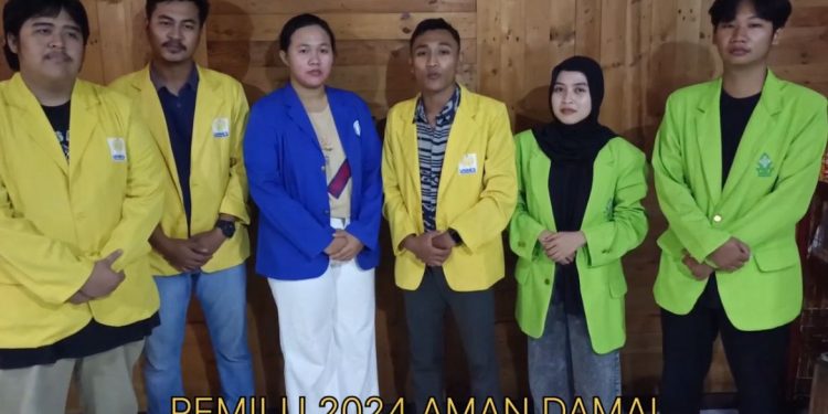 Menjelang Pemilu 2024, Ikatan Mahasiswa Kendal Gelar Deklarasi Pemilu Damai
