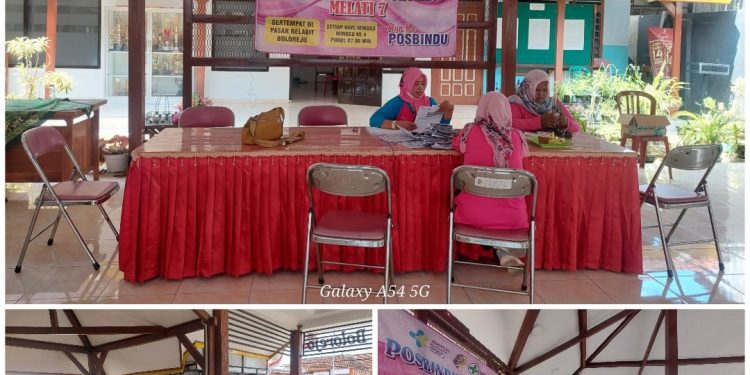 Deteksi Dini Penyakit, Pemdes Bolorejo Gelar Posbindu Rutin Tiap Bulan