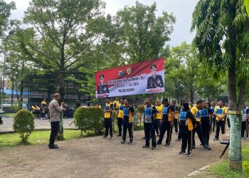 Jaga Kebugaran, Polres Ngawi Adakan Test Kesamaptaan Jasmani