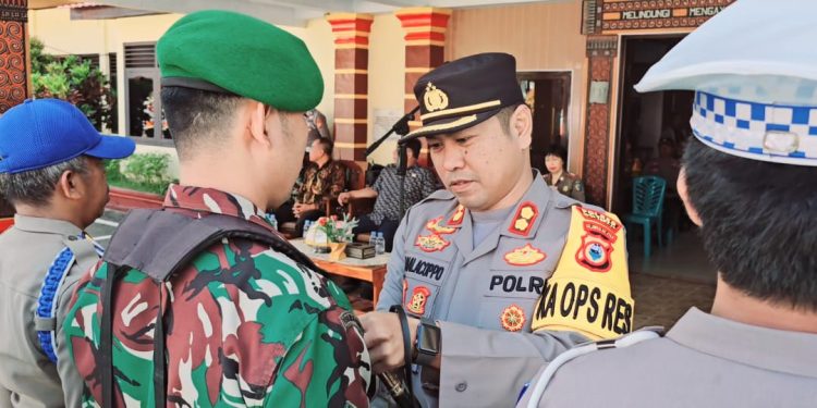 *Polres Tana Toraja Melaksanakan Apel Gelar Pasukan Operasi Keselamatan Pallawa 2024*