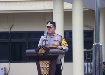 Kapolres Nganjuk Pimpin Gelar Pasukan Operasi Keselamatan Semeru 2024