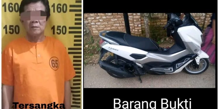 Pelaku Penggelapan Motor NMAX di Ringkus Polisi, Ini Kronologinya