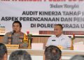 *Polres Toraja Utara Terima Kunjungan Tim Audit Kinerja Itwasda Polda Sulsel Tahap I 2024*
