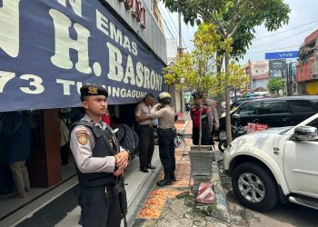 Wujudkan Kamtibmas Kondusif Jelang Puasa Ramadhan, Sat Samapta Polres Tulungagung Gelar Patroli Presisi