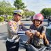 Sosialisasi dan Bagi Brosur Operasi Keselamatan Semeru 2024, Polantas Ngawi Turun Jalan