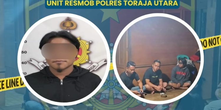 *Aniaya Seorang Kakek, Seorang Pemuda Di Sa’dan Pesondongan Diamankan Resmob Polres Toraja Utara*