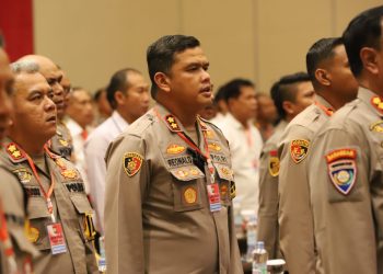 Kapolres Gowa Hadiri Rapim Tingkat Polda Sulsel 2024