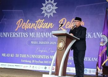 Drs. Syawal Sitonda, M.Ag di Lantik Sebagai Rektor UNIMEN.  ini Harapan Muslimin Bando.