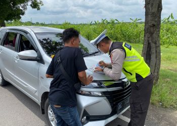 Guna Menekan Laka lantas, Kapolres Nganjuk Ajak Pengguna Jalan Patuhi Batas Kecepatan