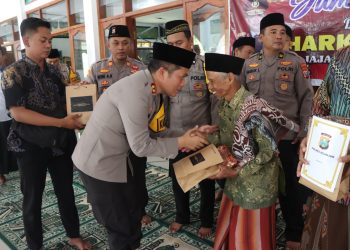 Jum’at Curhat, Kapolres Nganjuk Ajak Mewaspadai Bencana Akibat Curah Hujan Tinggi