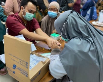 347 Karyawan RSUD dr. Iskak di Berikan Vaksinasi Hepatitis B, Ini Tujuanya