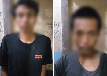 Patroli gabungan Polres Palopo berhasil mengamankan dua pemuda mabuk yang membawa senjata tajam jenis badik, Minggu (17/3/2024).