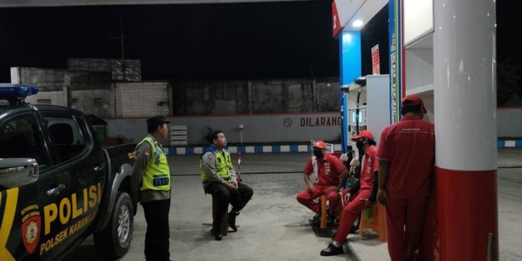 Cegah Kecurangan, Polres Ngawi Giatkan Patroli di SPBU