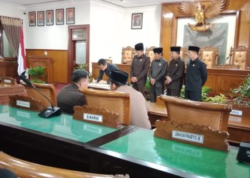 DPRD Tulungagung Gelar Rapat Paripurna Dalam Rangka Penyampaian LKPJ Bupati TulungagungTahun Anggaran 2023