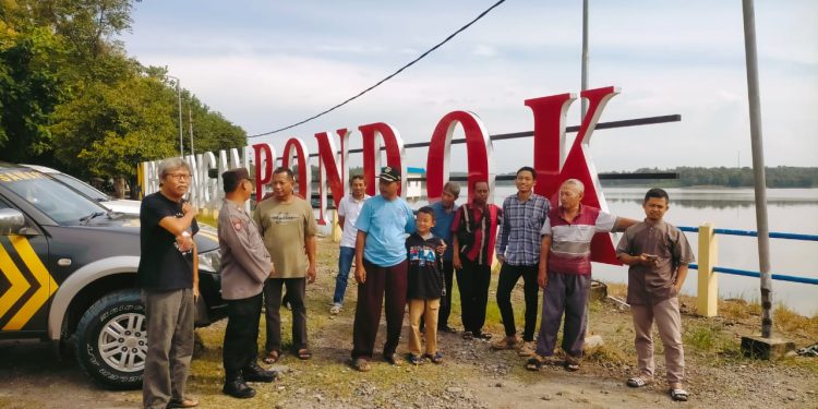 Antisipasi Tindak Pidana di Ngawi, Polisi SAE Tingkatkan Patroli di Waduk Pondok Bringin