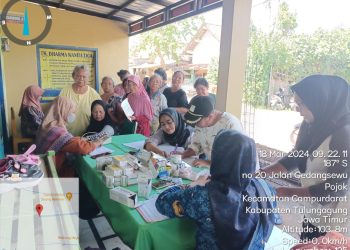 Pastikan Kesehatan Lansia, Pemdes Pojok Gelar Posyandu Lansia Secara Rutin
