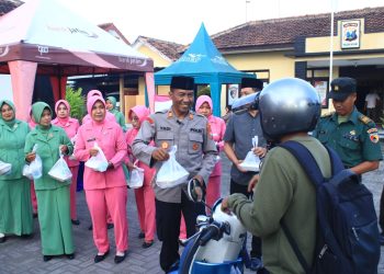 Dapur SAE Ramadhan Kembali Hadir, Kali Ini di Polsek Ngawi