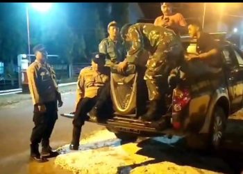 Cara Unik Polsek Jajaran Polres Ngawi Dalam Patroli Sahur