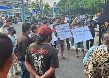 Relawan Masyarakat Peduli Pemilu Jurdil Gelar Aksi Damai Minta Polri Kawal Sirekap