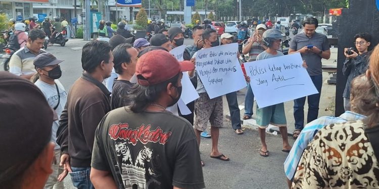 Relawan Masyarakat Peduli Pemilu Jurdil Gelar Aksi Damai Minta Polri Kawal Sirekap