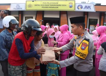 Relawan bolo Gibran Nganjuk melakukan syukuran dan selamatan atas kemenangan Prabowo- Gibran hasil rekap pilpres 2024 tingkat Nasional oleh KPU Pusat.