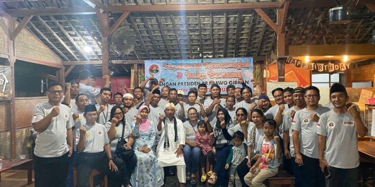 Relawan Sambut Kemenangan Prabowo-Gibran dengan Syukuran dan Doa Bersama